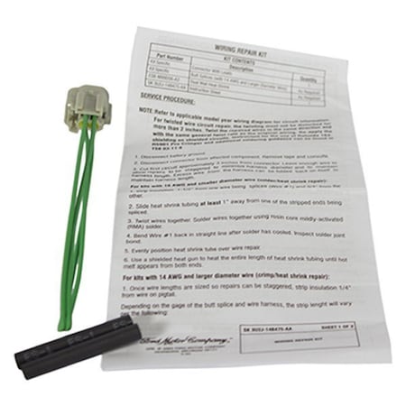 Motorcraft Wire Assembly, Wpt1116 WPT1116